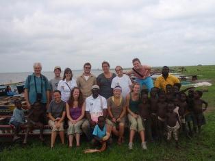 GVSU Students in Ghana